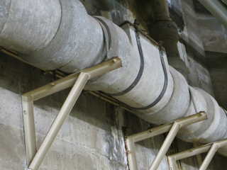 Abwasserohre Asbest Asbstzement Rueckbau Untersuchung klein