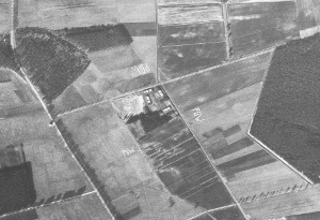 Luftbild POW Kriegsgefangenenlager Prisoner Of War